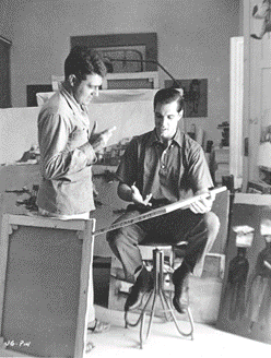 Nicola Simbari and John Gavin - 1957