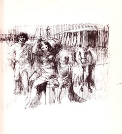 Simbari Circus Family Sketch