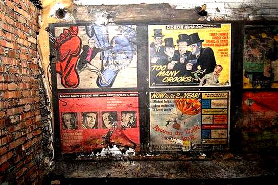Nicola Simbari - Film Posters in London Underground