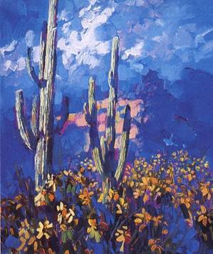 “Desert Spring" - Southwest Collection - Nicola Simbari